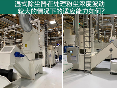 湿式除尘器：处理粉尘浓度波动的适应能力